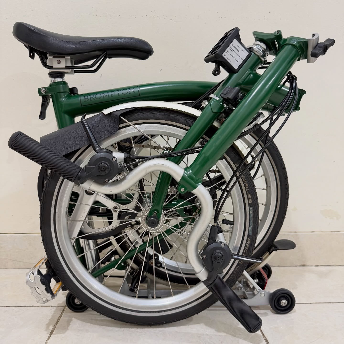 Brompton M6R Racing Green 2019 Full Aksesoris (6) - Brompton Bekas
