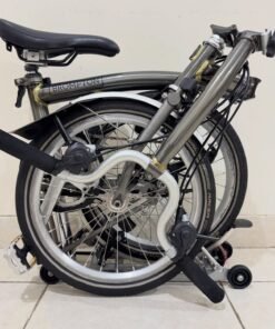 Brompton M6R-X Raw Lacquer Titanium 2020