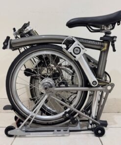 Brompton M6R-X Raw Lacquer Titanium 2020