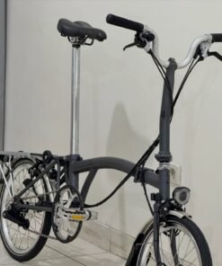 Brompton M6RD Graphite Metallic 2019 | Dynamo Lamps Bekas Istimewa
