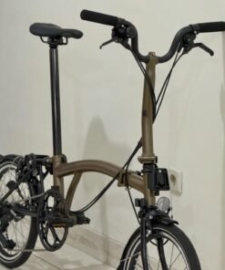 Brompton P Line M12L-X Bronze Sky 2024 | Like New Titanium 12 Speed