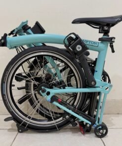 Brompton S12L Turkish Green Black Edition 2024