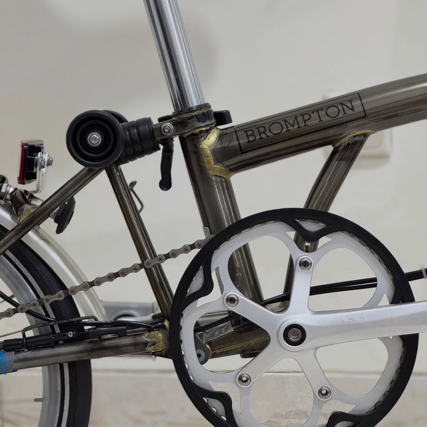 Brompton S2L Raw Lacquer 2017 Bekas Istimewa 90 Original 2 - Brompton Bekas