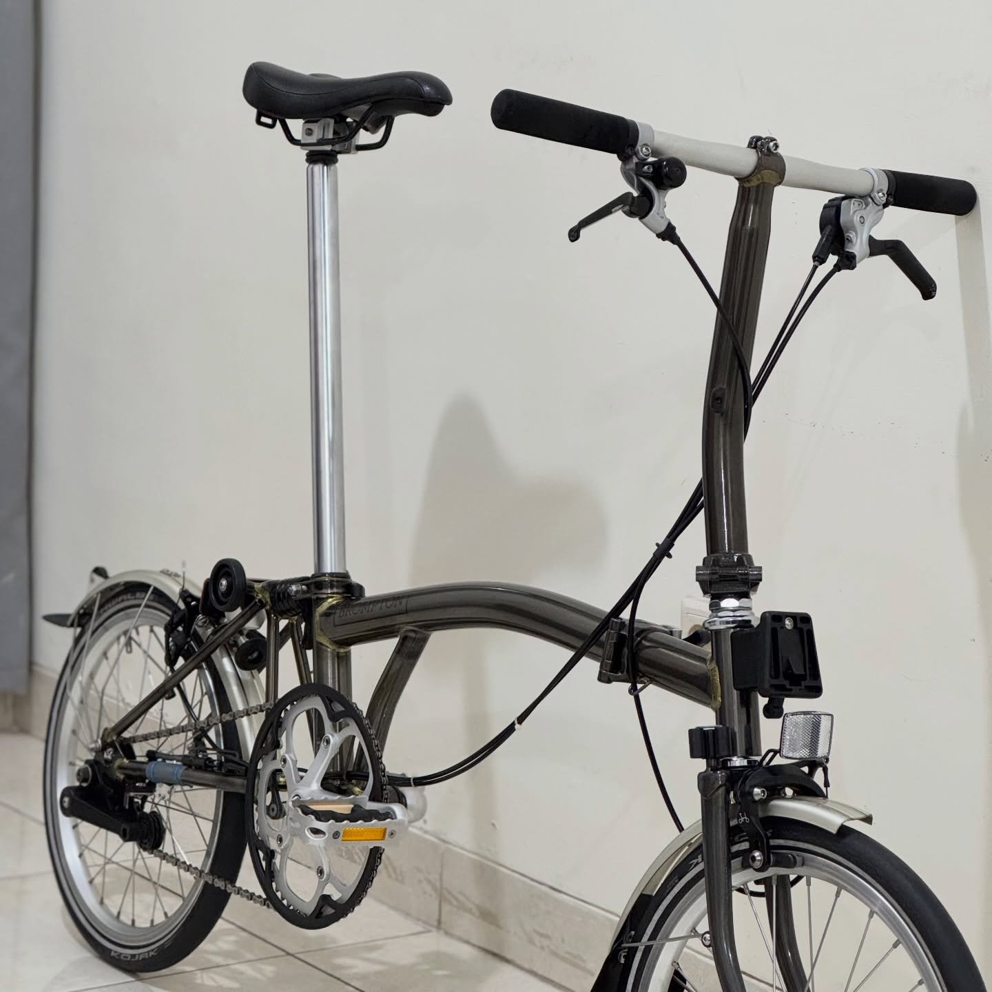 Brompton S2L Raw Lacquer 2017 Bekas Istimewa 90 Original 3 - Brompton Bekas