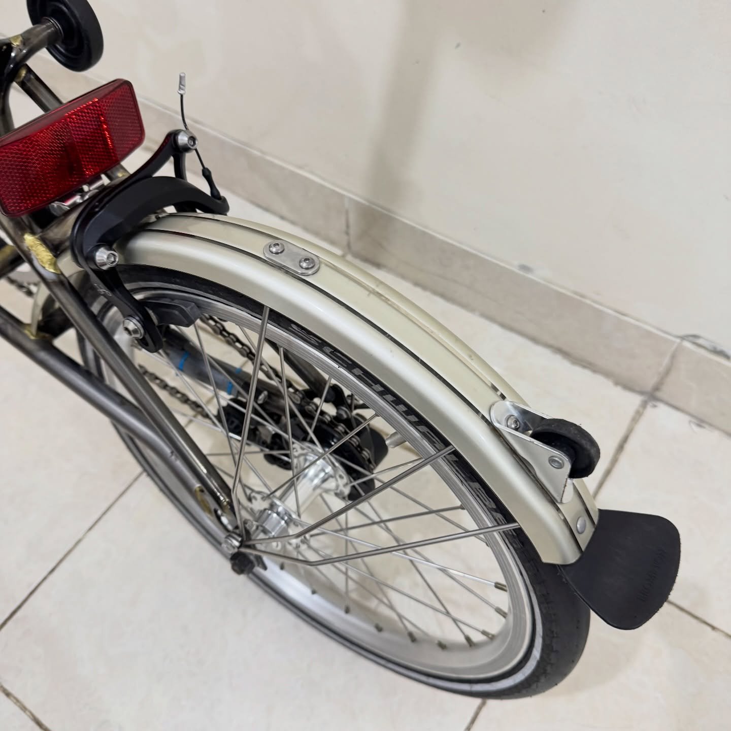 Brompton S2L Raw Lacquer 2017 Bekas Istimewa 90 Original 7 - Brompton Bekas
