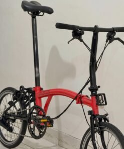 Brompton S6E Red Rocket Black Edition 2020 | Bekas Istimewa 90%