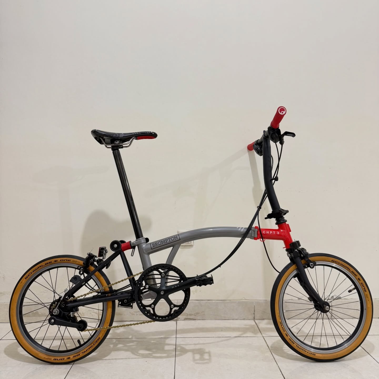 Brompton S6E-X CHPT3 V3 Titanium 2020 Like New Superlight (1) - Brompton Bekas Brompton S6E-X CHPT3 V3 Titanium 2020 | Like New Superlight