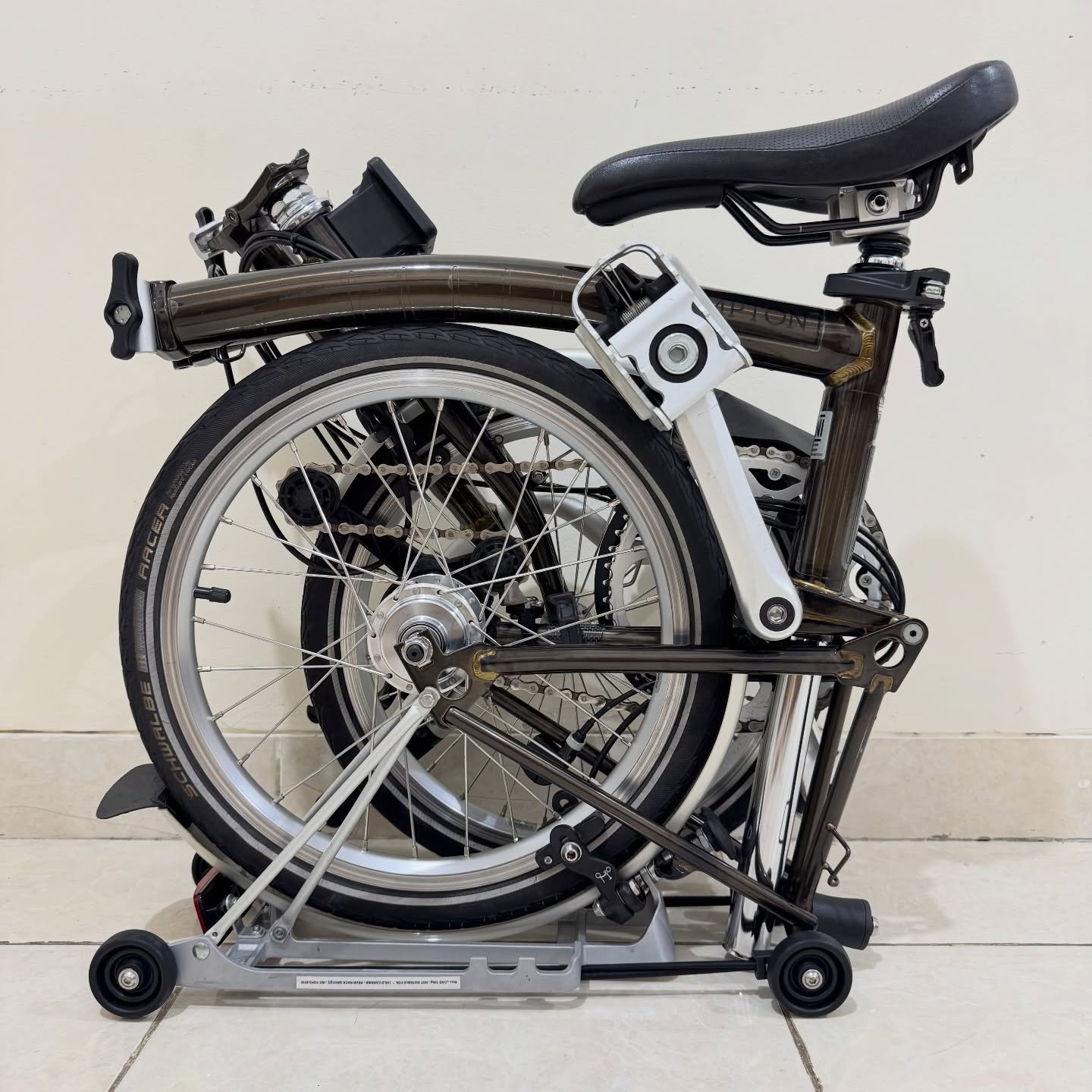 Brompton S6L Graphite Metallic 2019 Bekas Istimewa 4 - Brompton Bekas Brompton S6L Graphite Metallic 2019