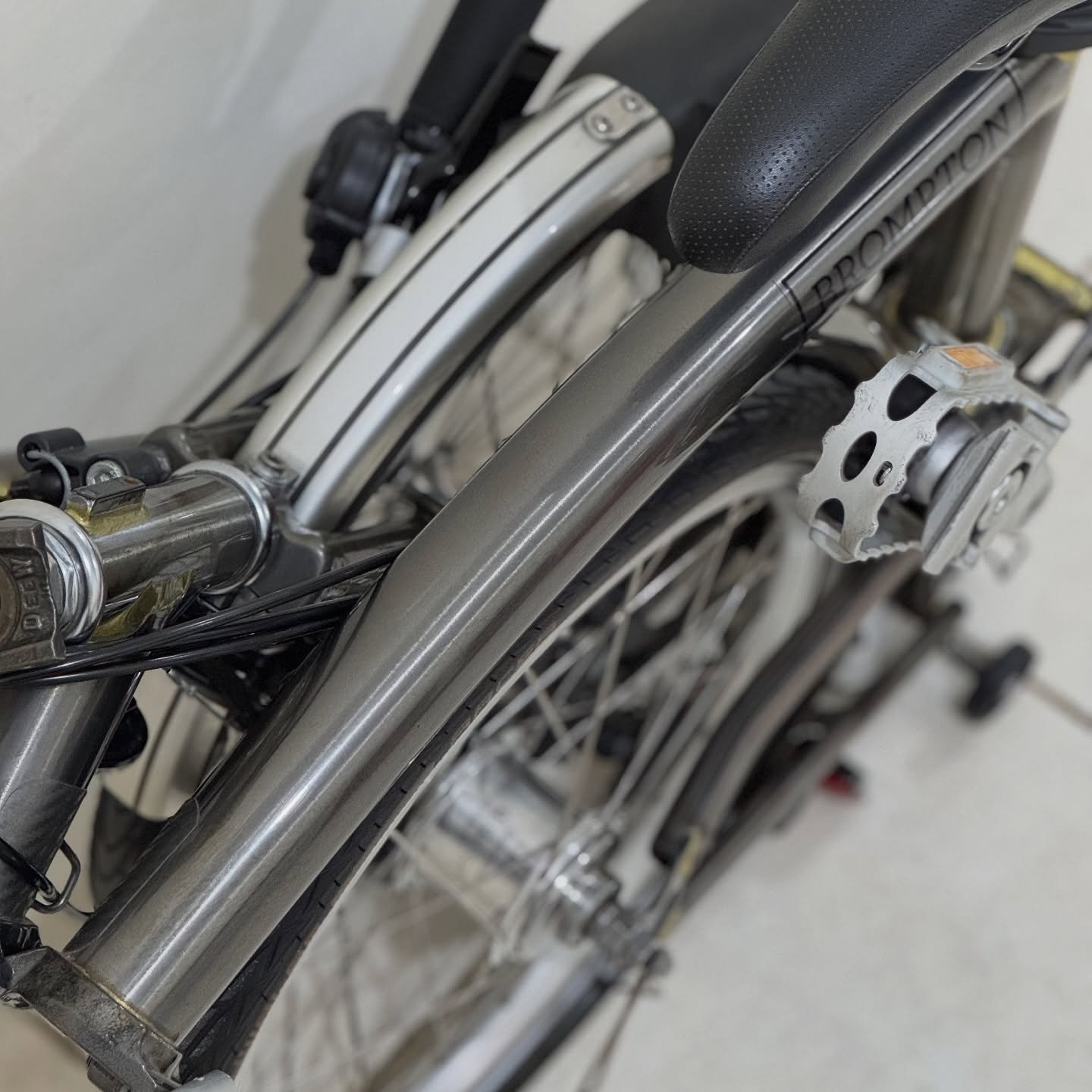 Brompton S6L Raw Lacquer 2020 10 - Brompton Bekas