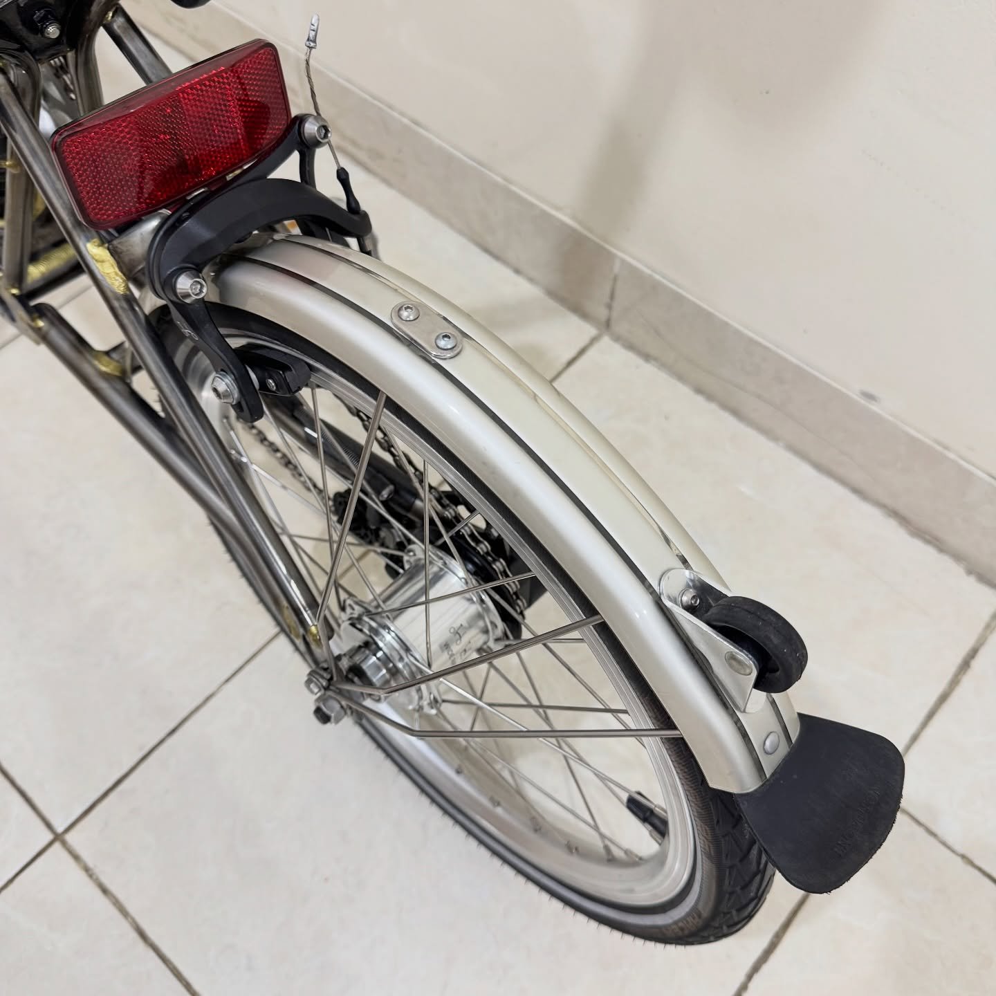 Brompton S6L Raw Lacquer 2020 5 - Brompton Bekas