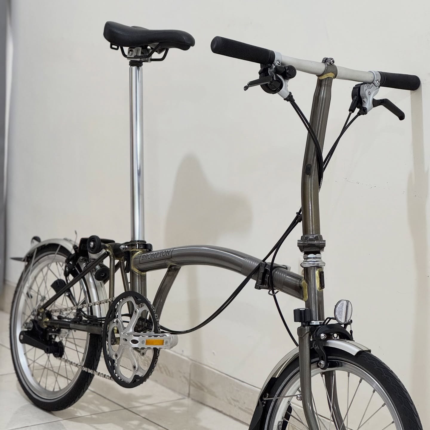 Brompton S6L Raw Lacquer 2020 6 - Brompton Bekas