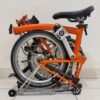 Brompton S6R Signal Orange 2019 (10) - Brompton Bekas Brompton S6R Signal Orange 2019 | Bekas Good Condition 85% Original