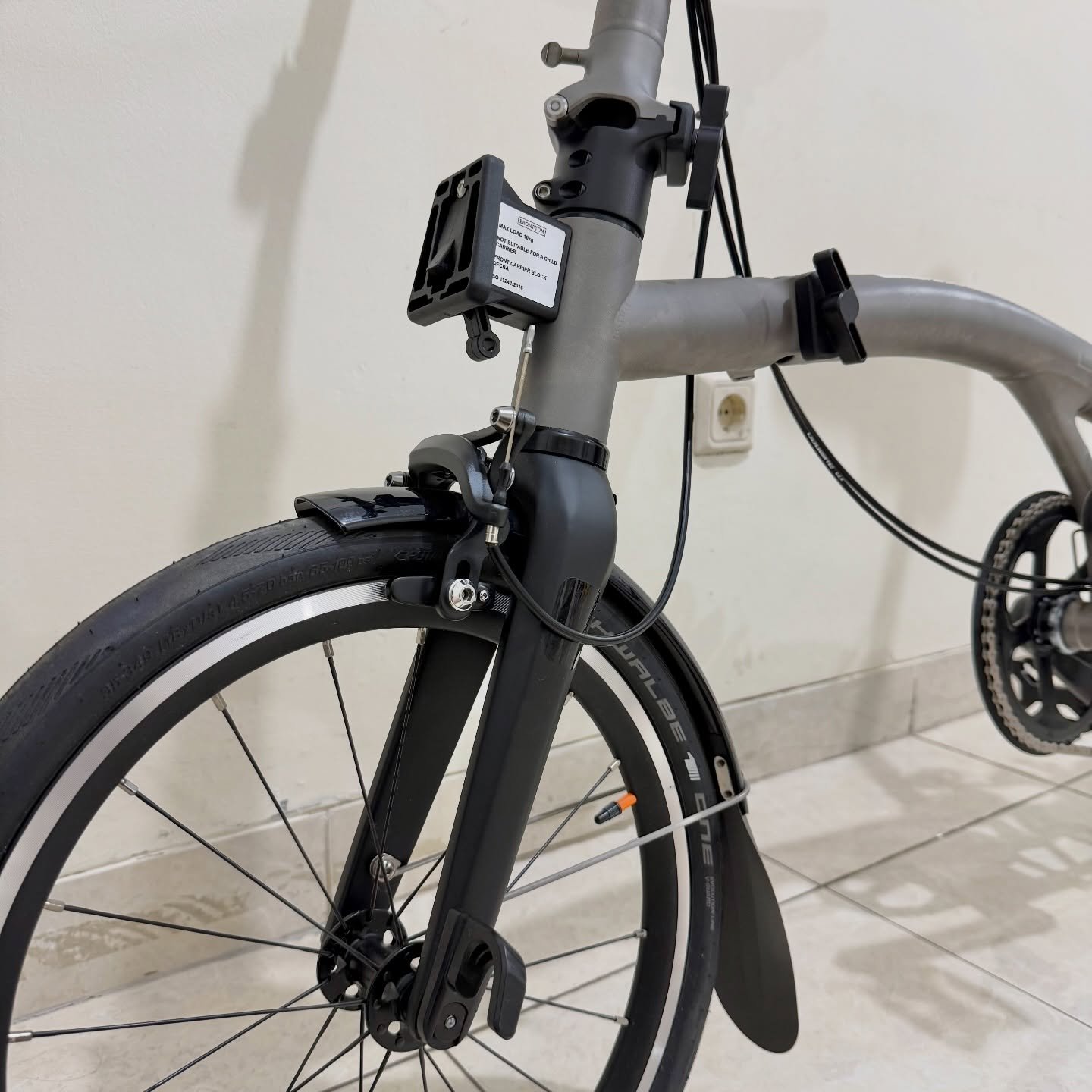 Brompton T Line S4L-X Titanium 2022 (10) - Brompton Bekas