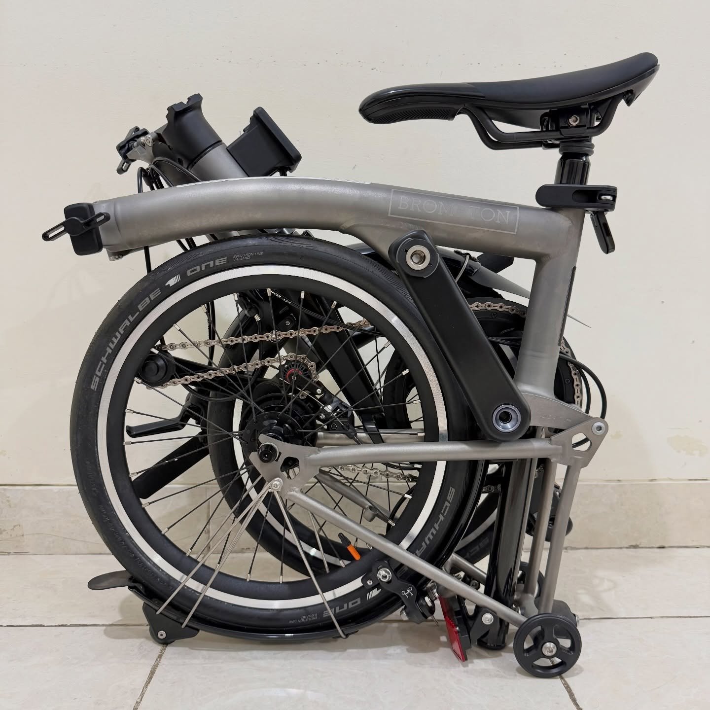 Brompton T Line S4L-X Titanium 2022 (6) - Brompton Bekas Brompton P Line S4E-X CHPT3 V4 2022