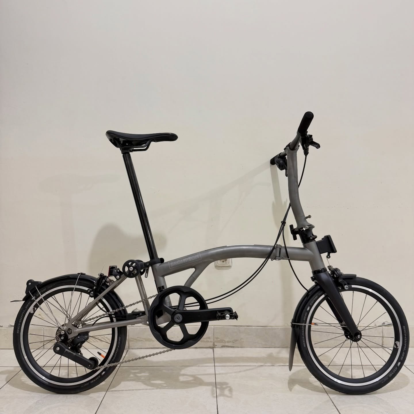 Brompton T Line S4L-X Titanium 2022 (7) - Brompton Bekas