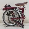 Classic Edition Brompton M6LD Oxblood Red 2024 | Dynamo Like New 98%