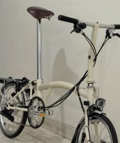 Classic Edition Brompton S6RD Pall Mall White 2024 | Like New Dynamo