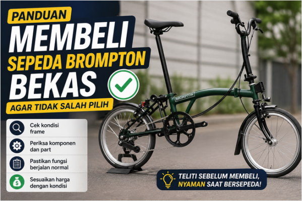 Panduan Membeli Sepeda Brompton Bekas agar Tidak Salah Pilih