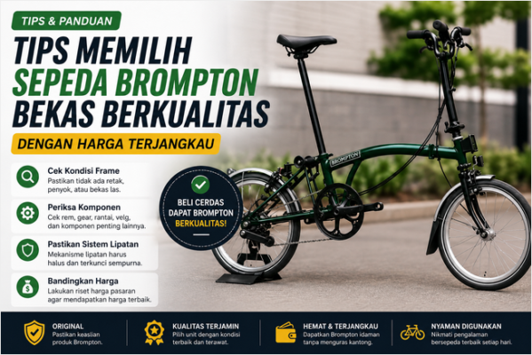 Tips Memilih Sepeda Brompton Bekas Berkualitas dengan Harga Terjangkau